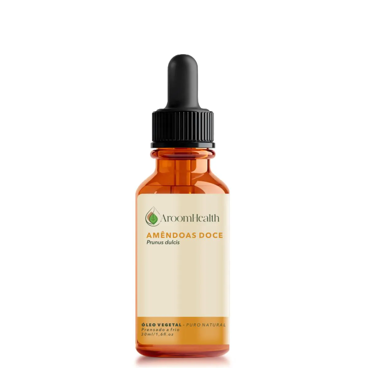 Óleo Vegetal Puro Natural de Amêndoas Doce -30 Ml