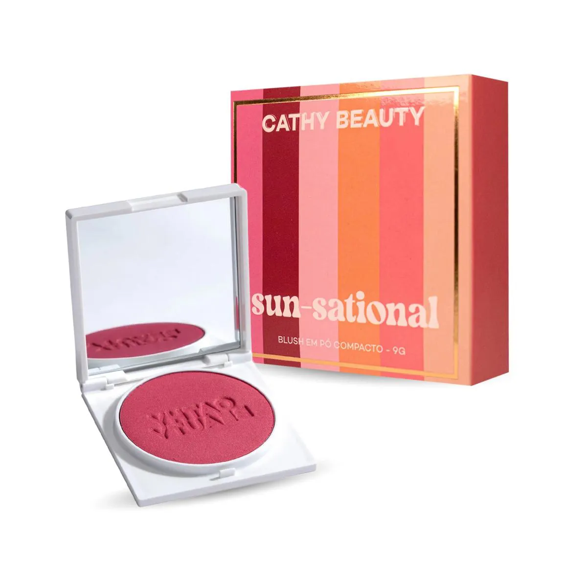 Cathy Beauty Blush em Po Sun-Sational 9G