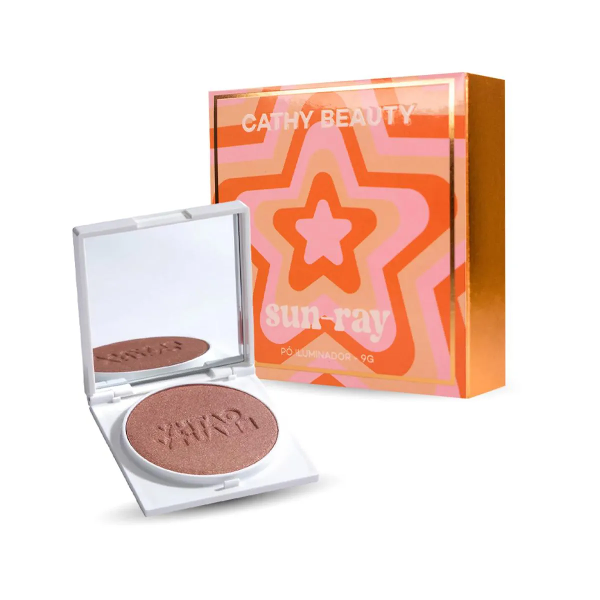 Cathy Beauty Po Iluminador Sun-Ray