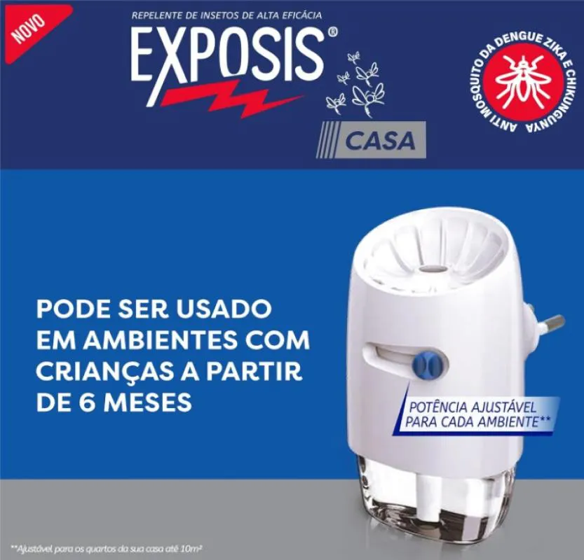 Exposis Casa Repelente de Insetos para Ambientes