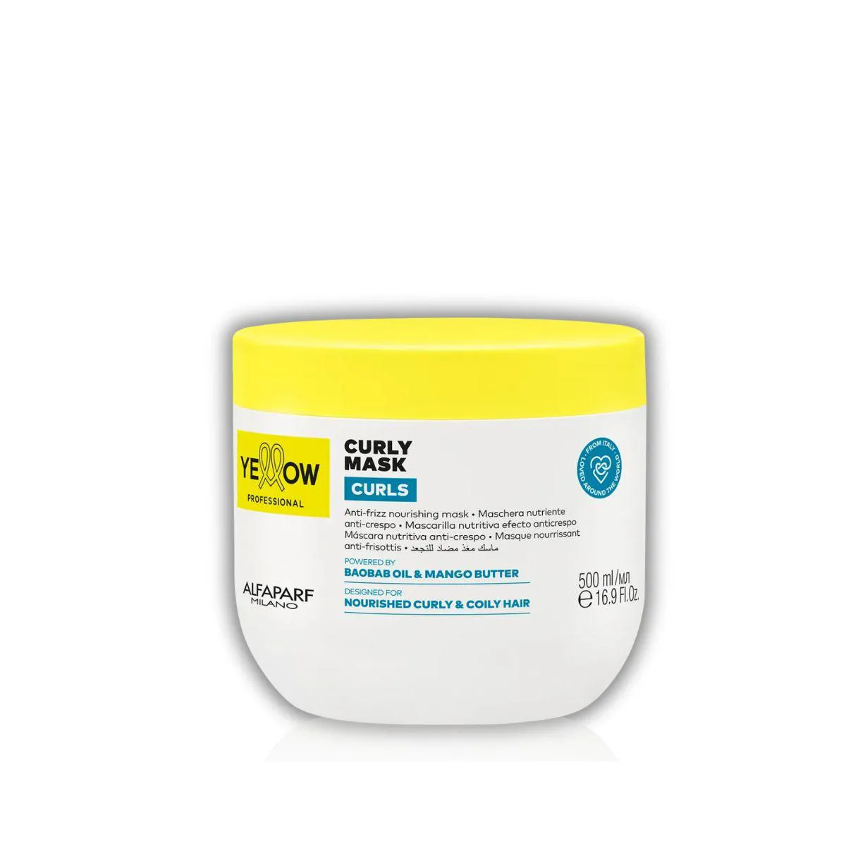 Curly Mascara 500Ml Curls - Yellow