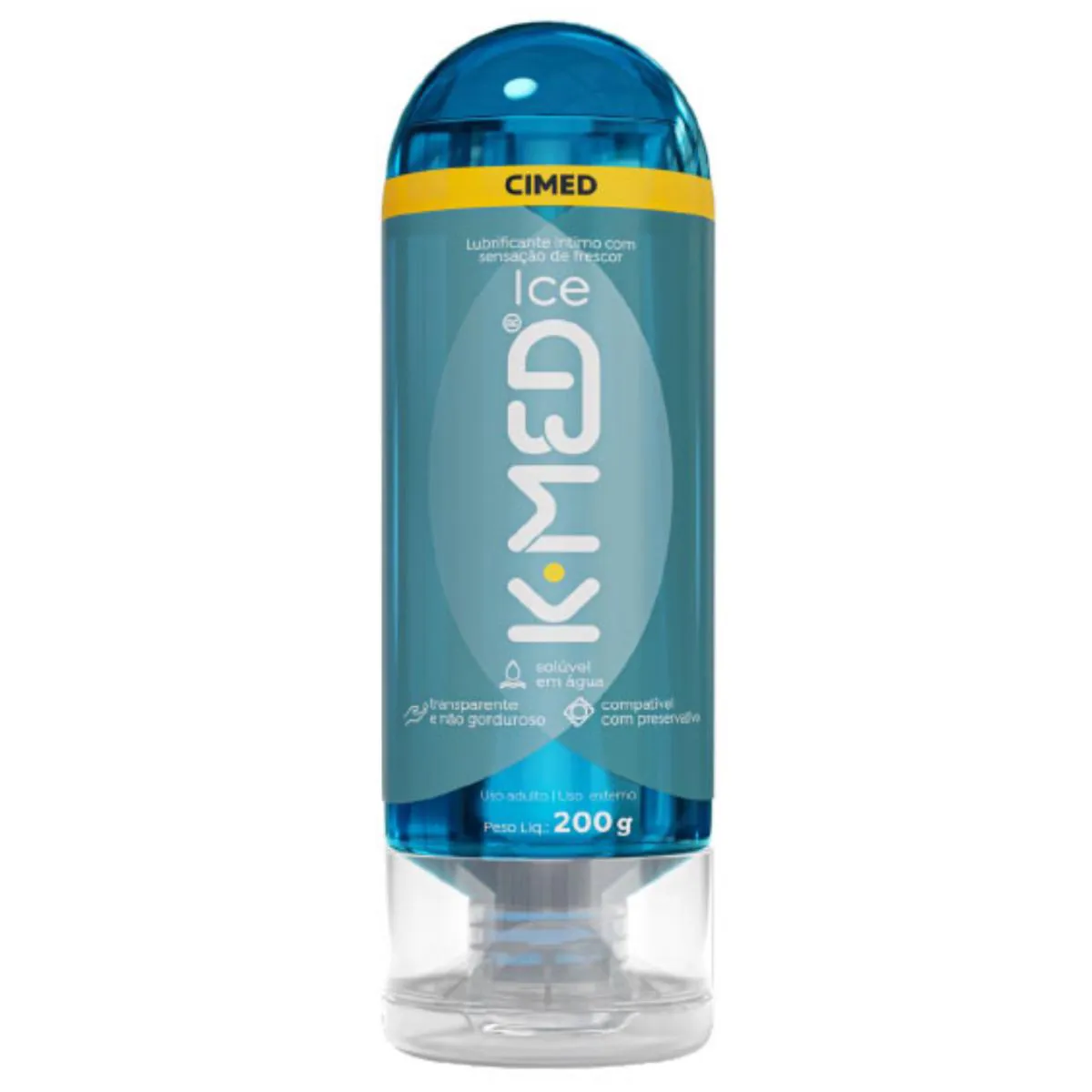 K-Med Ice 200Ml Gel Lubrificantes Intimos a Base de Agua