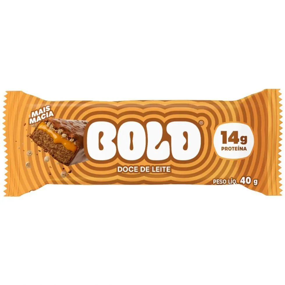 Bold Bar (40G) - Sabor: Doce de Leite