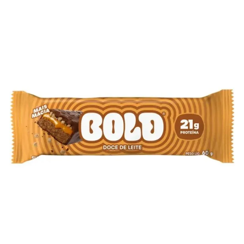 Bold Bar (60G) - Sabor: Doce de Leite