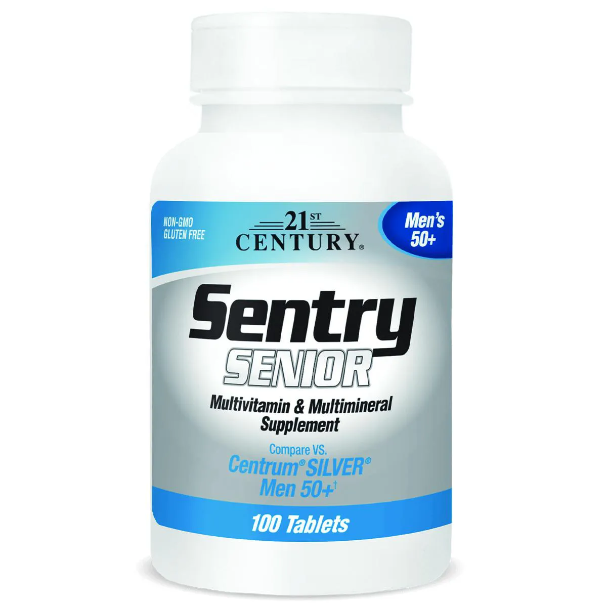 Sentry Senior Homens +50 Anos 100 Comprimidos 21 St Century