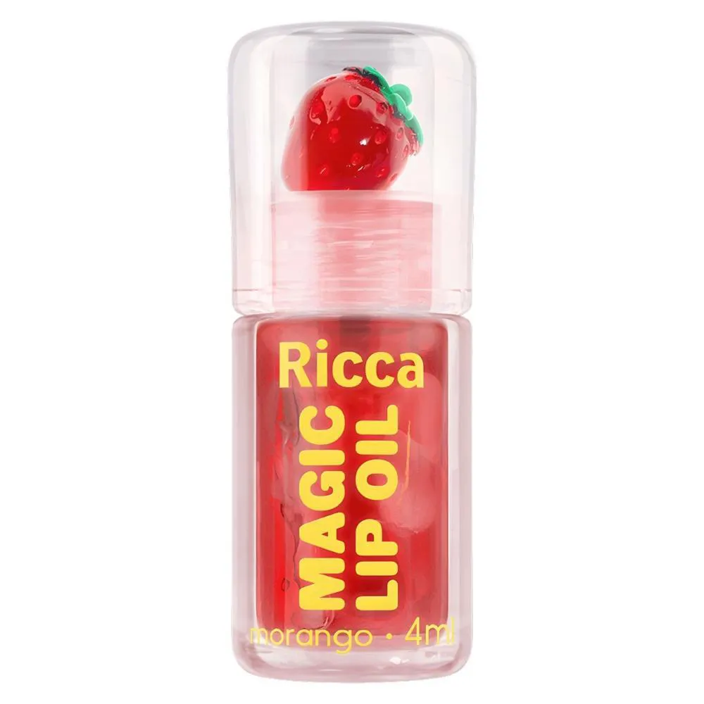 Lip Oil Ricca Magic Morango