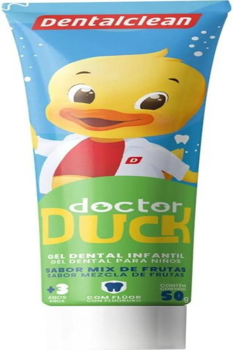 Gel Dental Infantil Doctor Duck com Fluor 50G