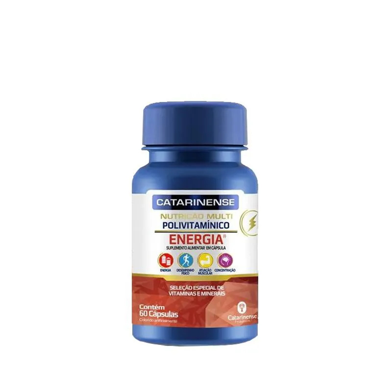 Polivitamínico Energia Catarinense 60 Capsulas
