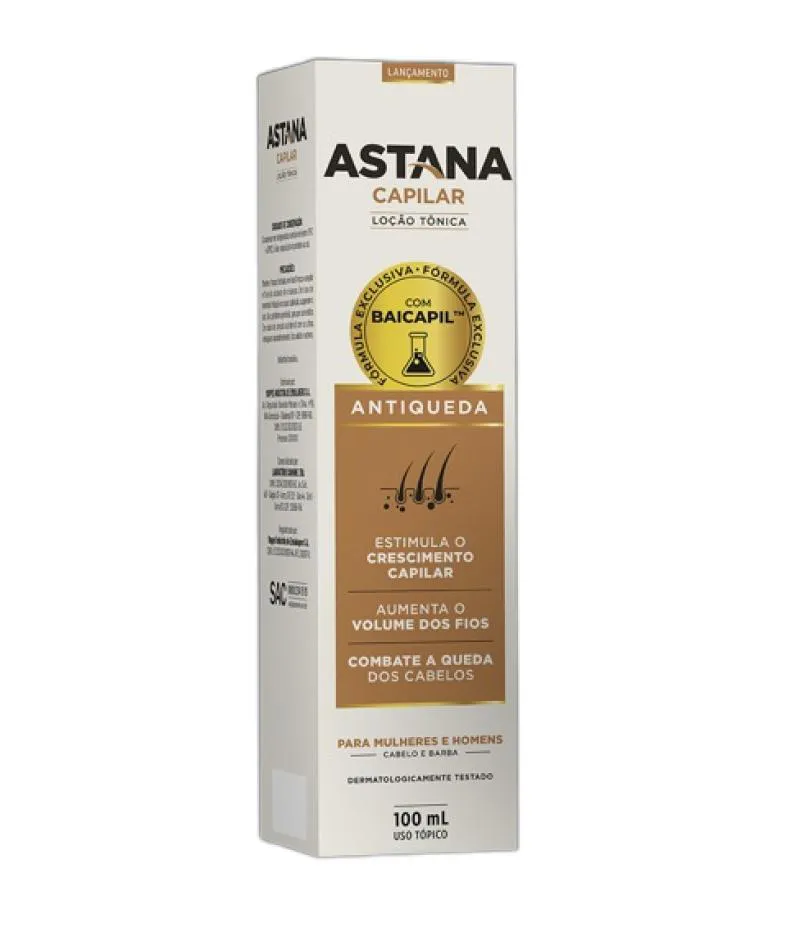 Astana Capilar Loção Antiqueda 100Ml