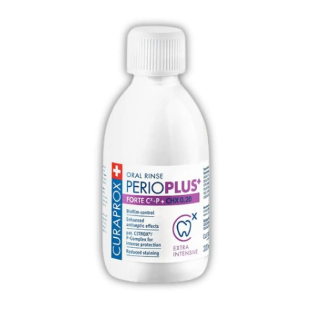 Enxaguante Bucal Perio Plus 200Ml - Curaprox Forte