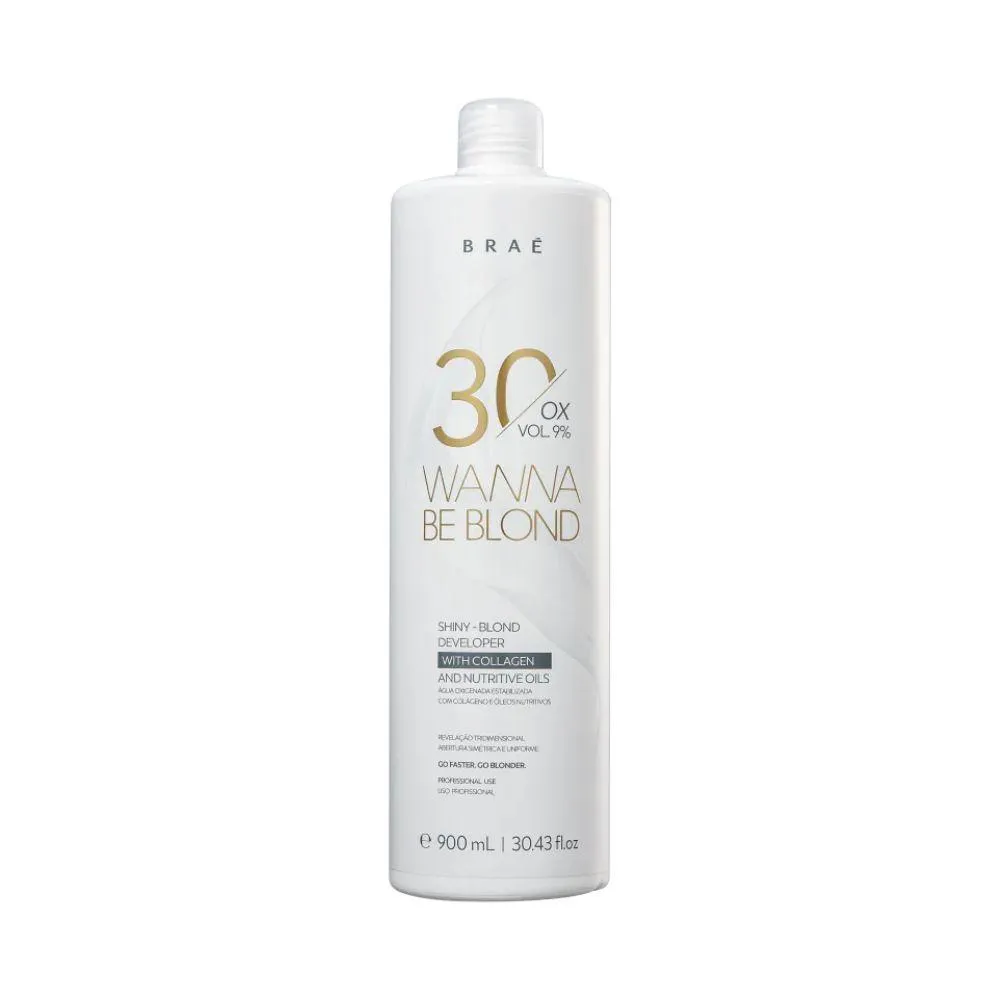 Braé Wanna Be Blond 30 Vol Ox 900Ml