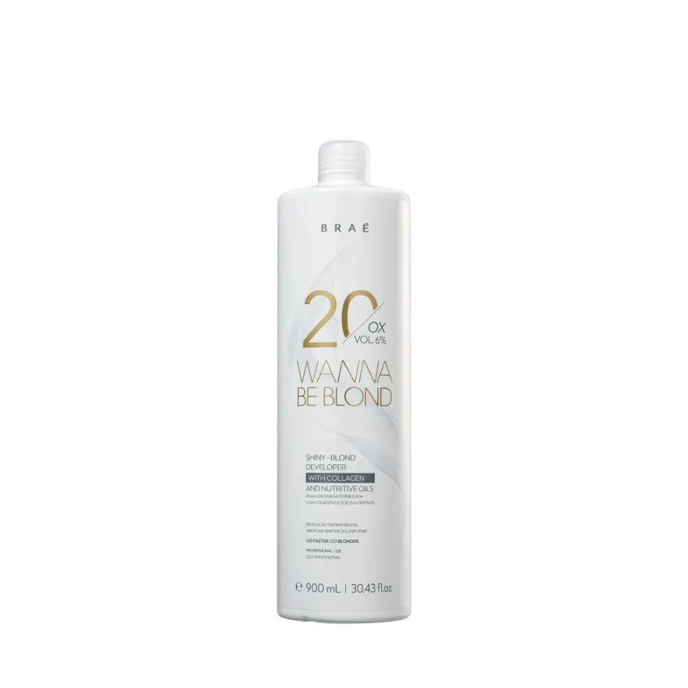 Braé Wanna Be Blond 20 Vol Ox 900Ml
