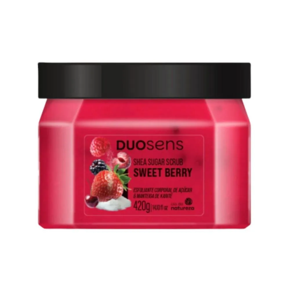 Cia da Natureza Esfoliante Duosens Sweet Berry 420 G
