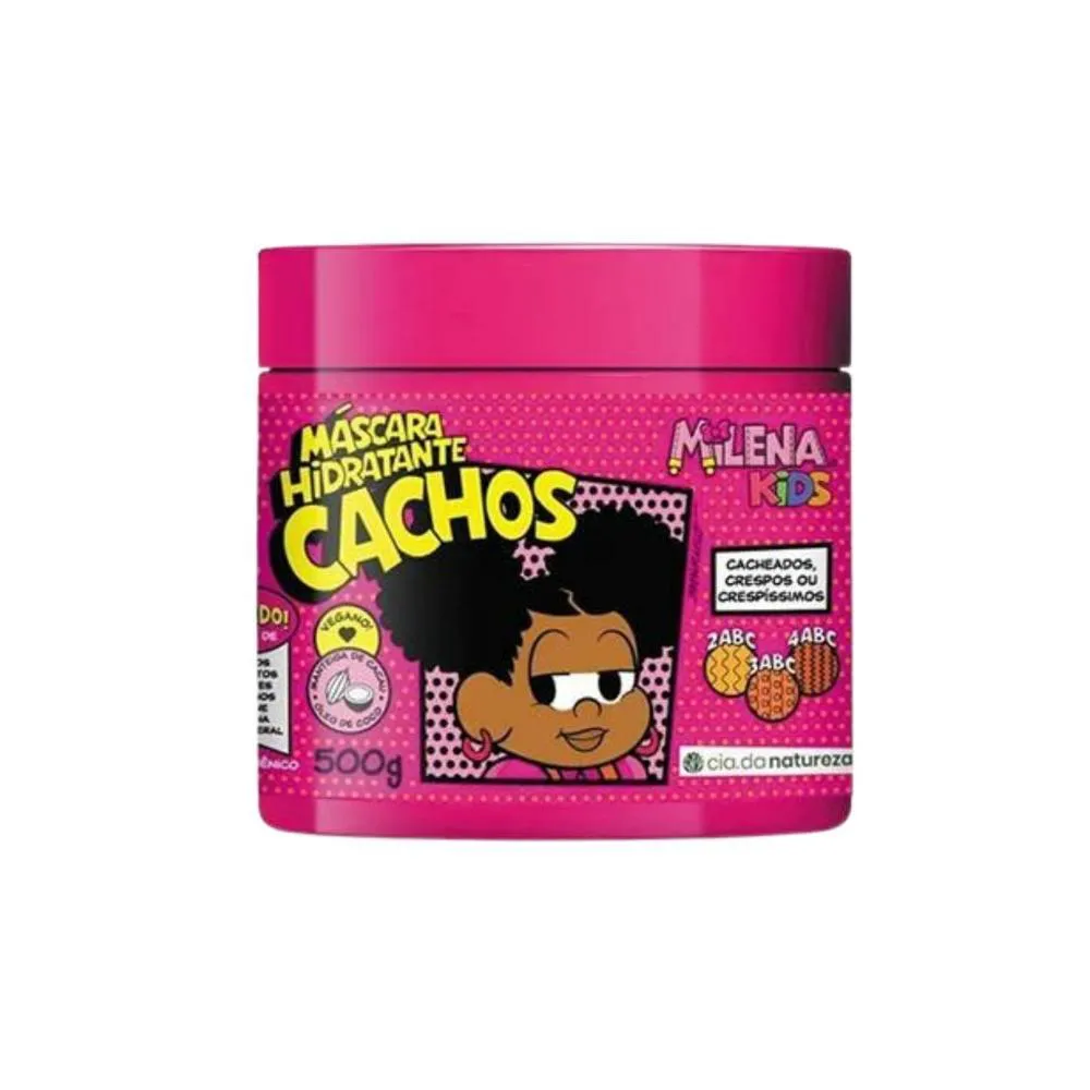 Cia da Natureza Milena Kids Mascara Hidratante Cachos 500 G