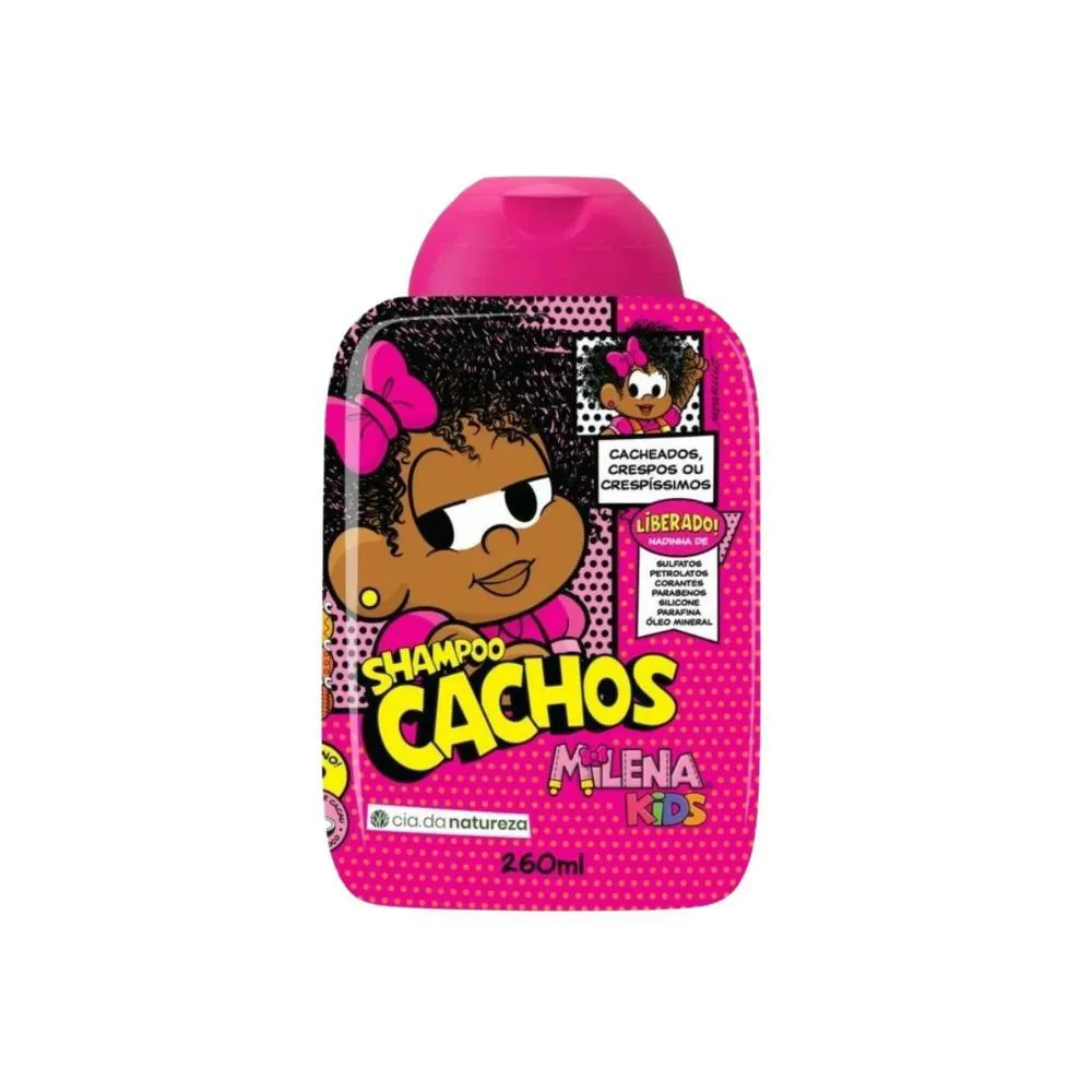 Cia da Natureza Milena Kids Shampoo Cachos 260 Ml
