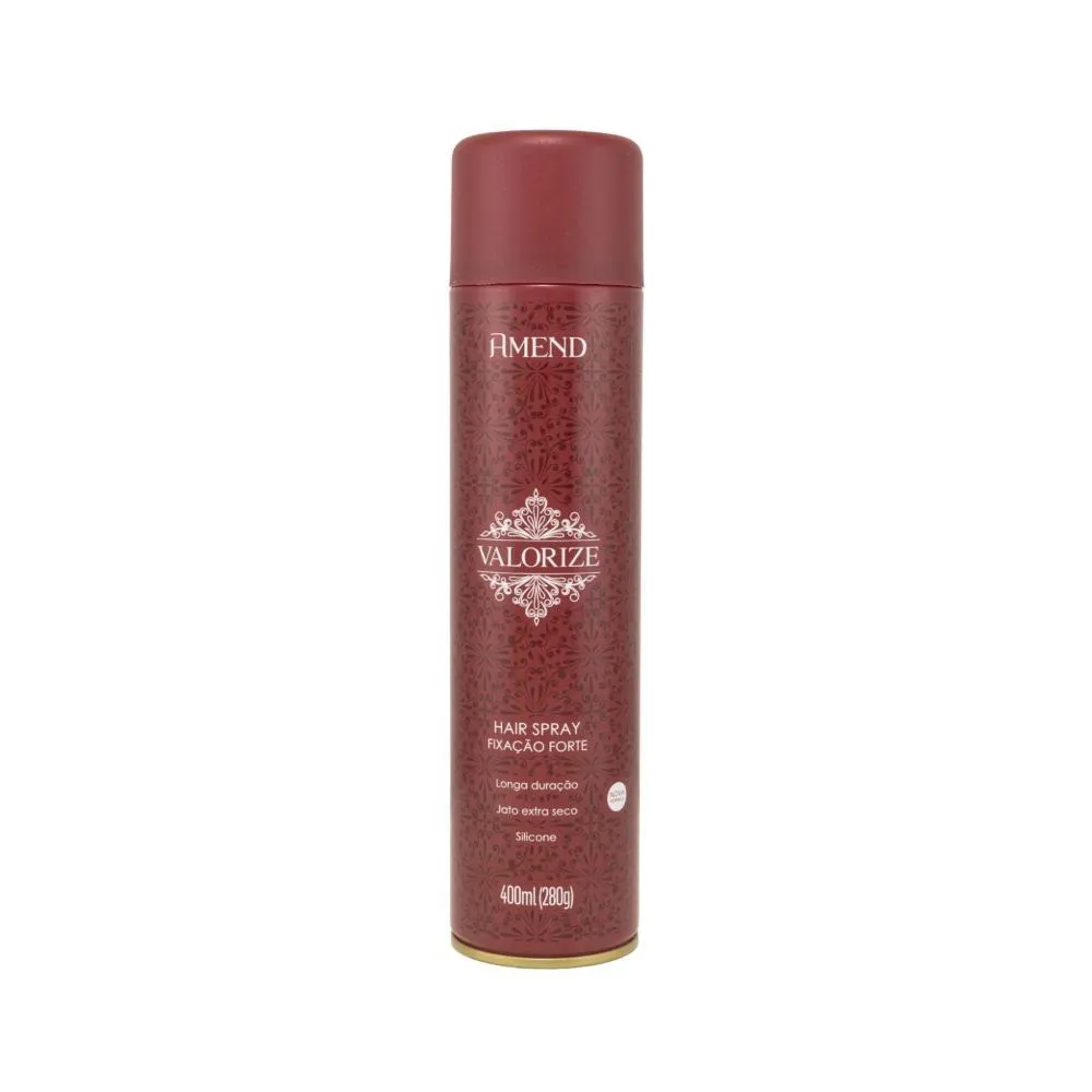 Hair Spray Amend Valorize Forte Filtro Solar 400 Ml