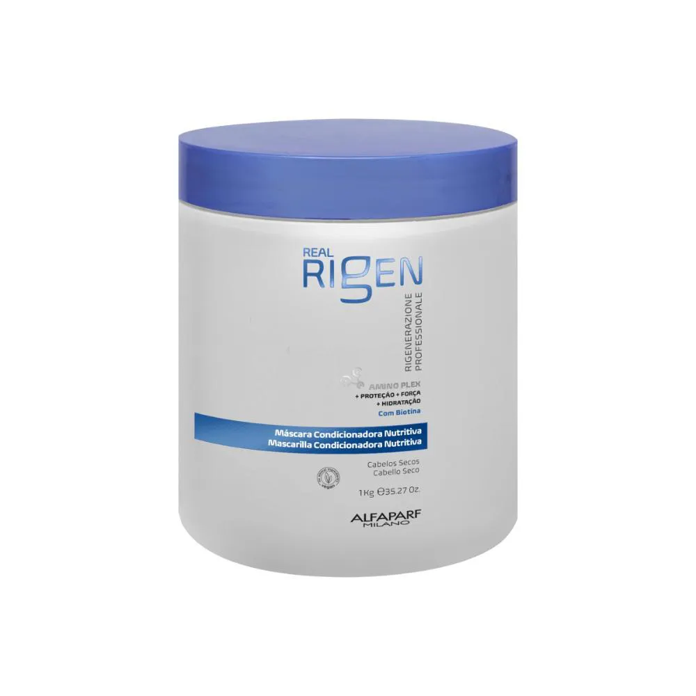 Máscara Alfaparf Real Rigen Condicionadora Nutritiva 1000 G
