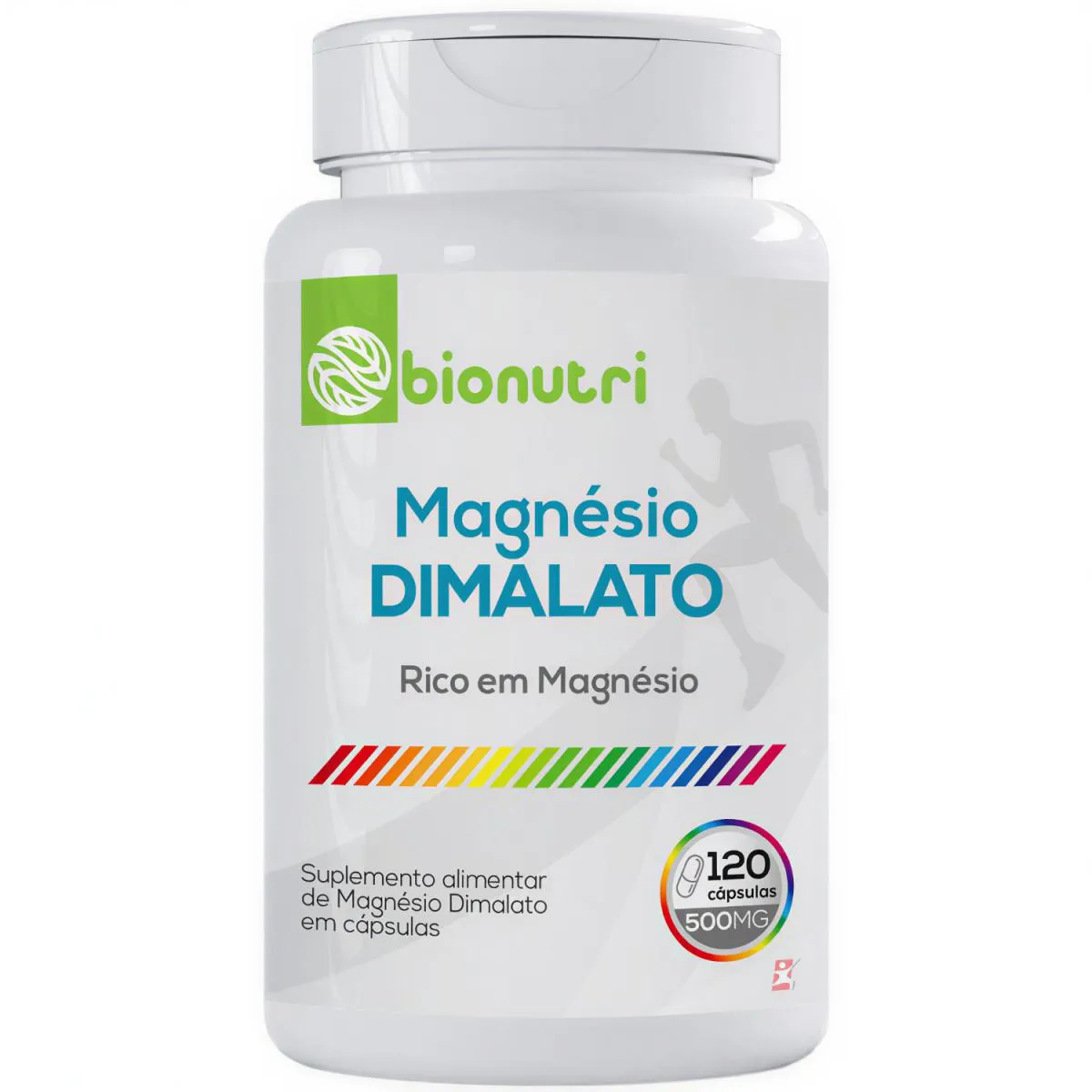 Magnesio Dimalato Concentrado 120 Capsulas - Bionutri