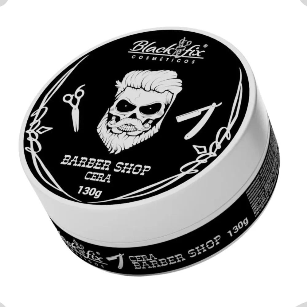 Cera Barber Shop Black Fix Modeladora 130G