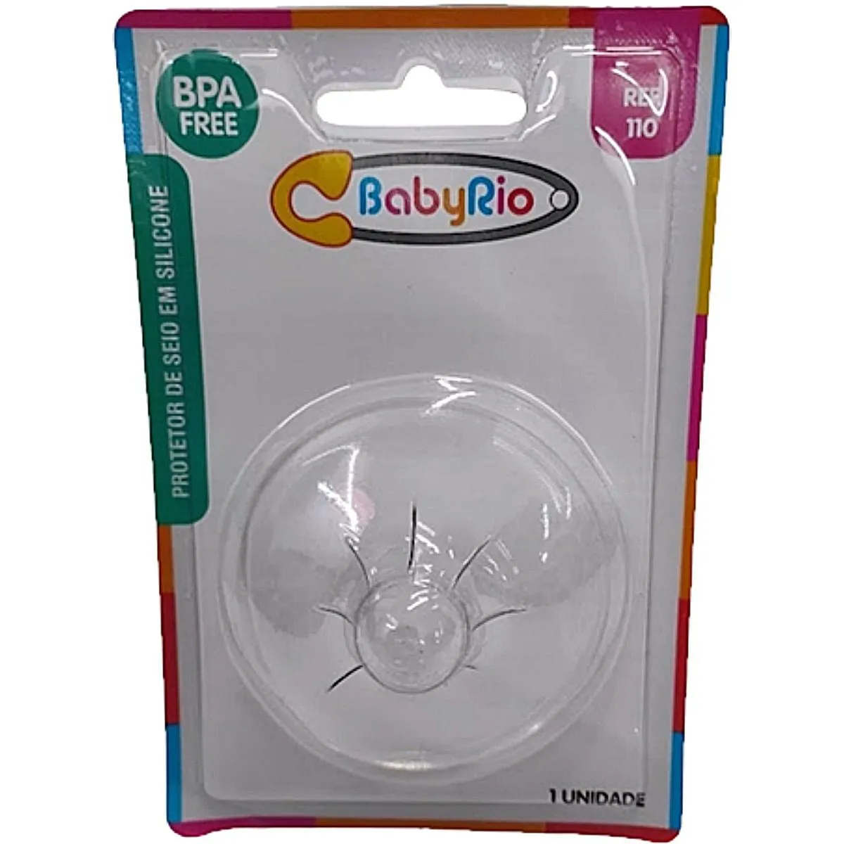 Protetor de Seio em Silicone Babyrio - Unidade