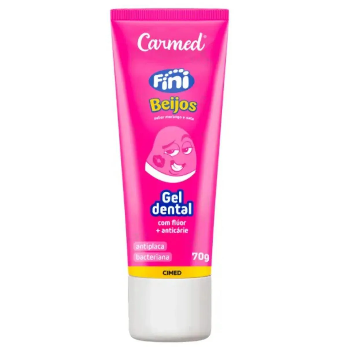 Cimed - Carmed - Gel Dental Morango 70G