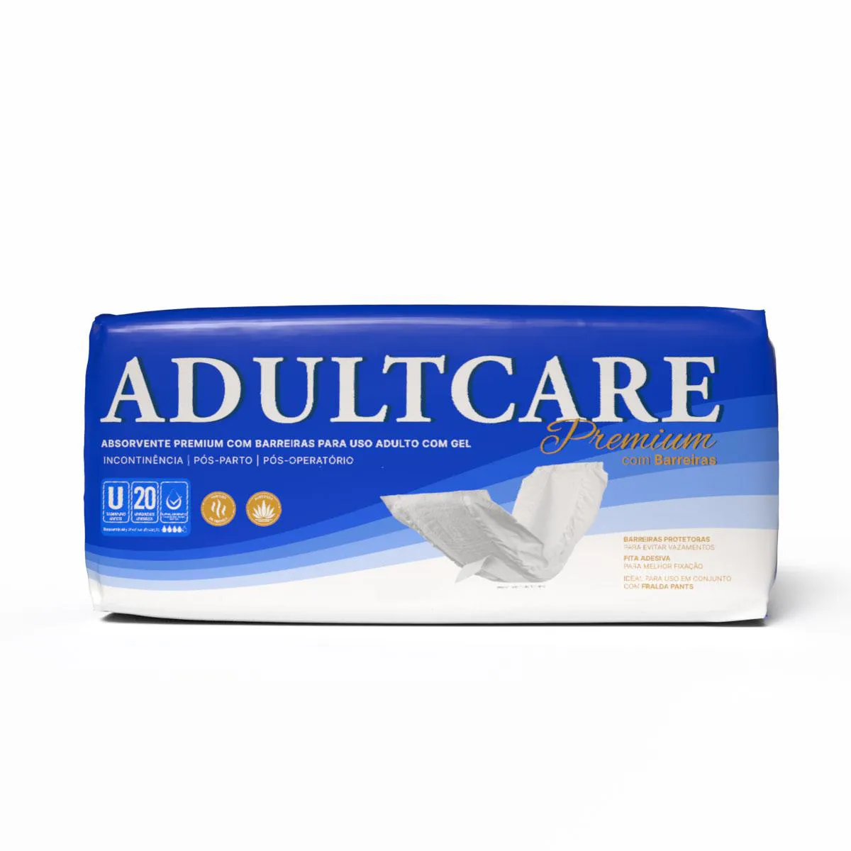 Absorvente Adultcare Premium com Barreira 20 unidades