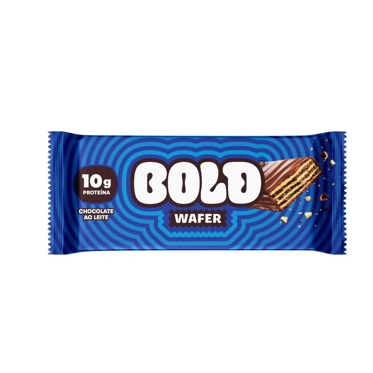 Wafer Proteico Bold Chocolate ao Leite 40g