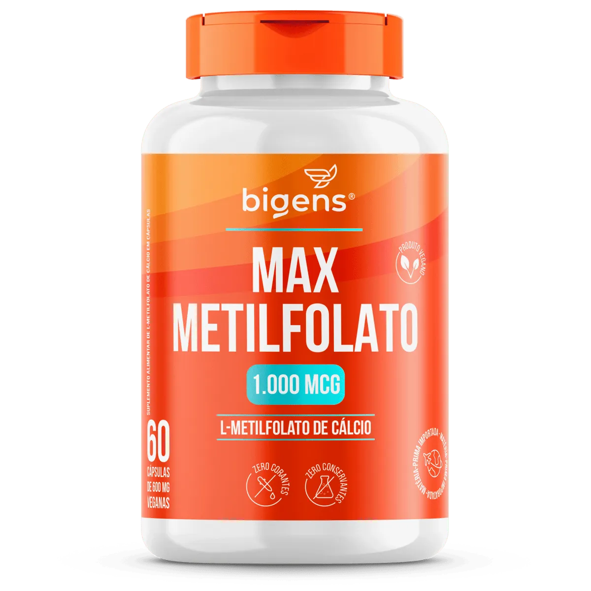 Max L-metilfolato Metilfolato 1000 60 Capsulas Bigens