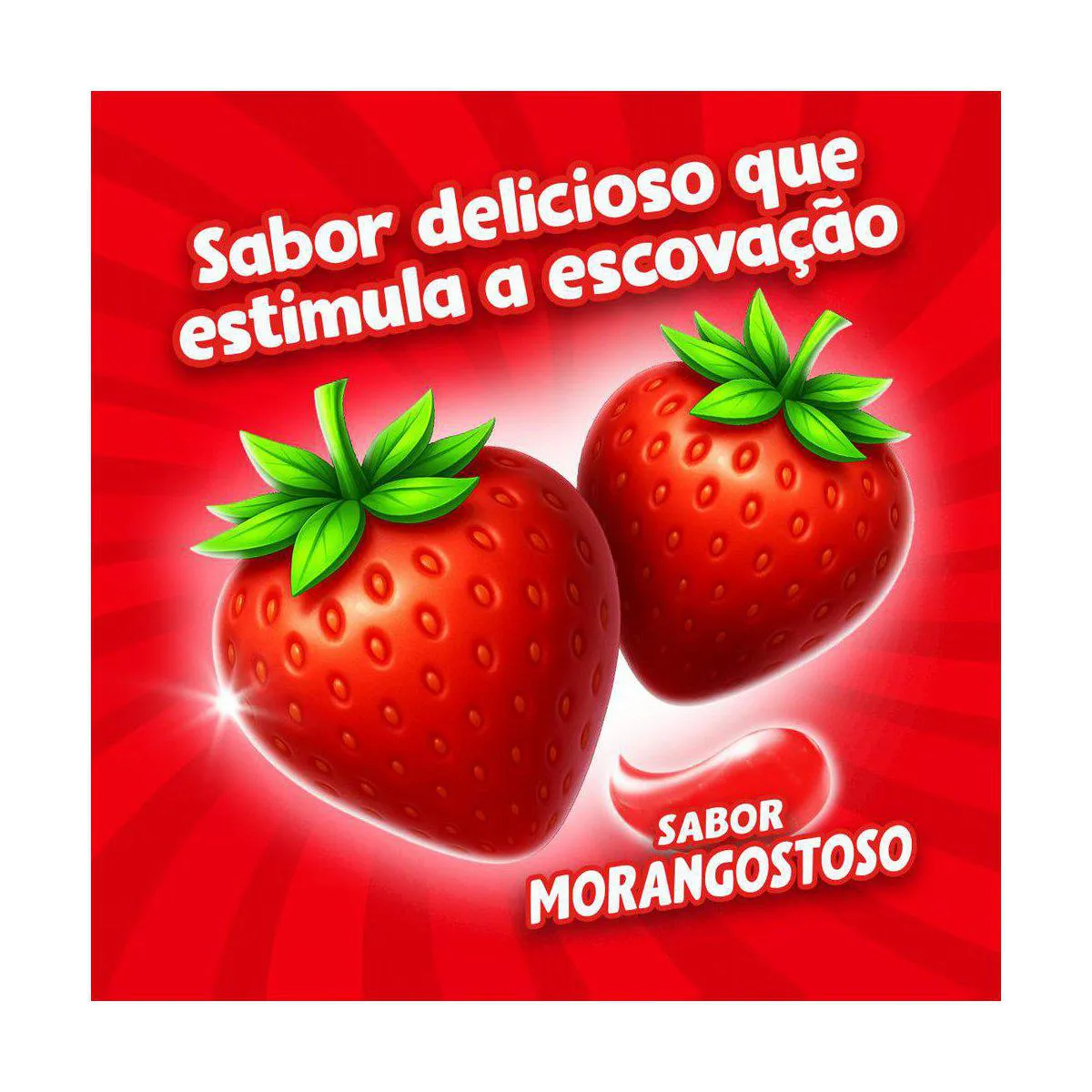 Pasta de Dente Colgate infantil Tandy Morangostoso com 50g