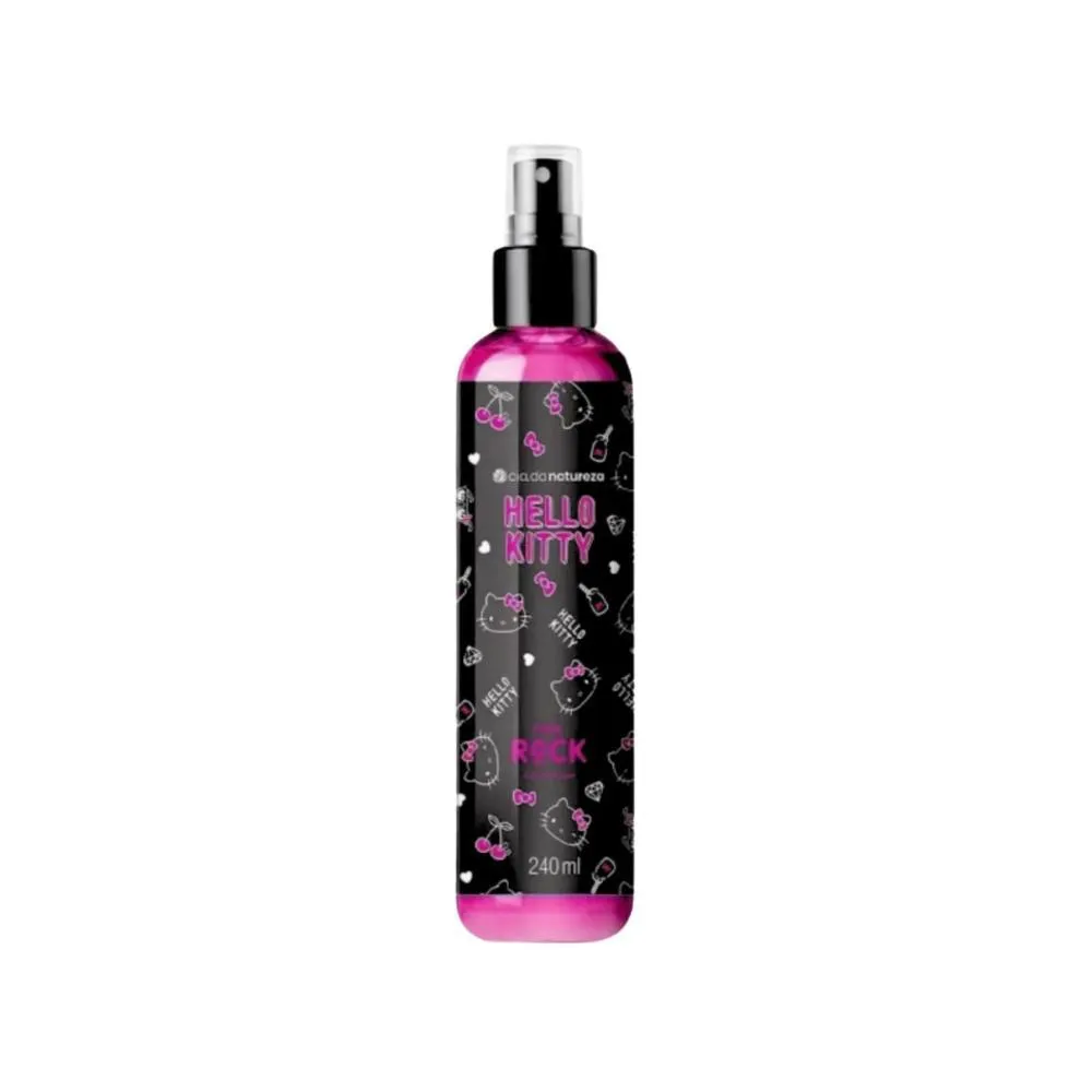 Cia da Natureza Hello Kitty Body Splash Pink Rock 240 Ml