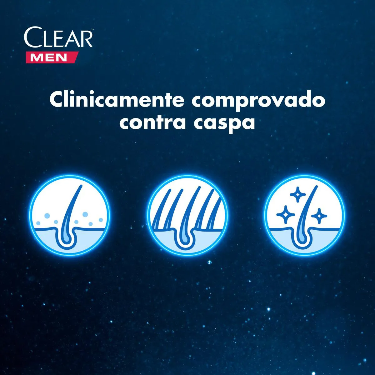 Shampoo Anticaspa Clear Men Ice Cool Menthol 400ml