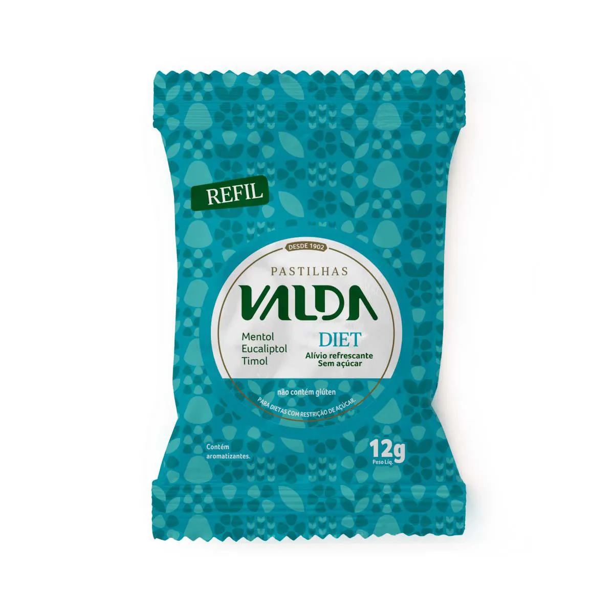 Balas de Gelatina Vitamina C Valda C Laranja Mentolada 50g