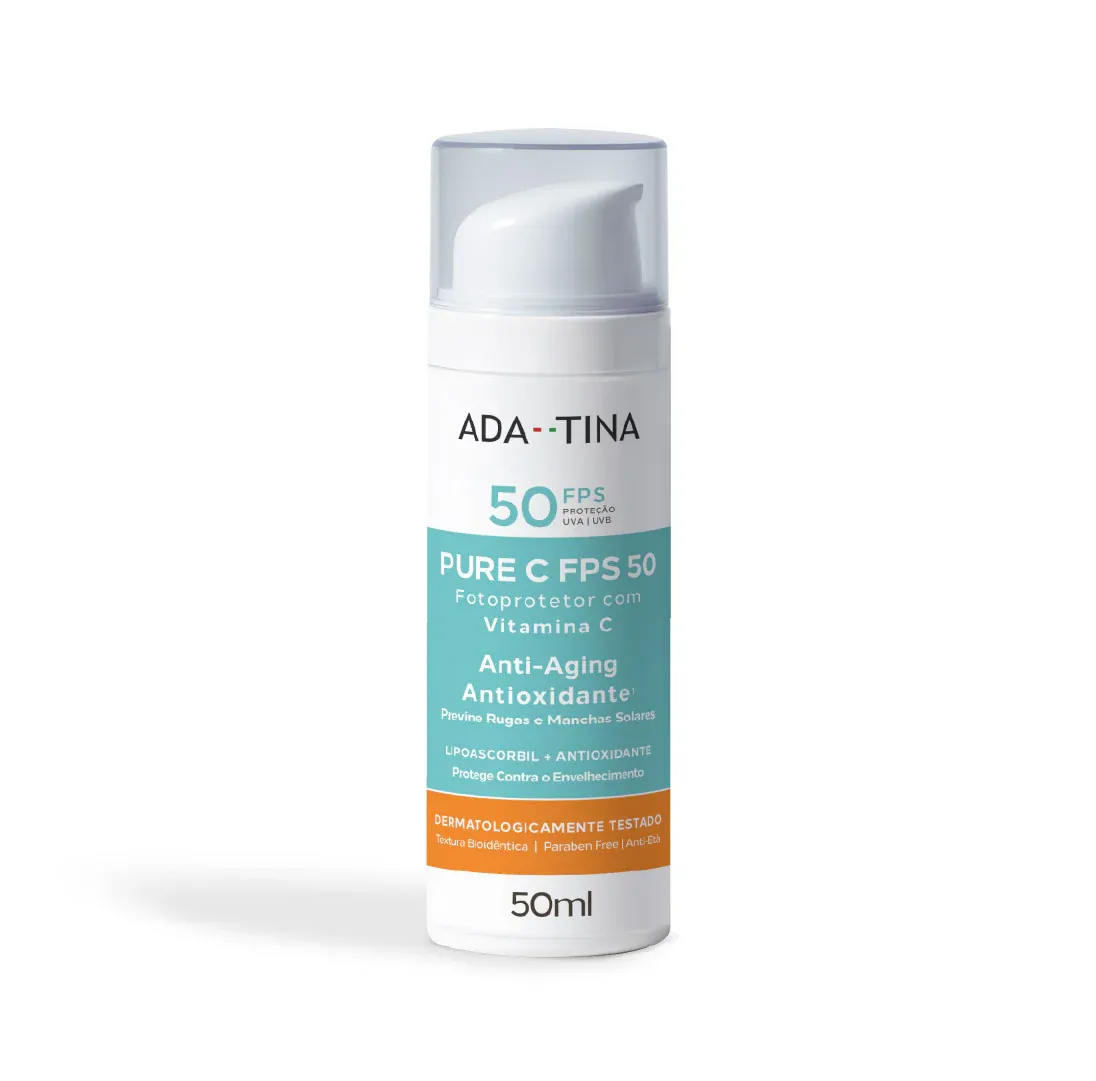 Ada Tina Pure C Fps 50 - Protetor Solar 50ml