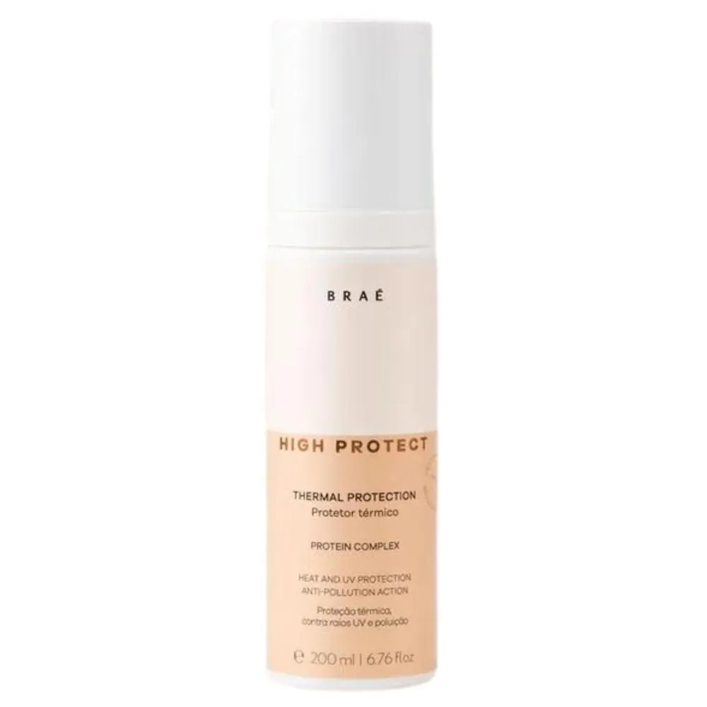 Protetor Térmico Braé High Protect Reparação e Maciez 200Ml