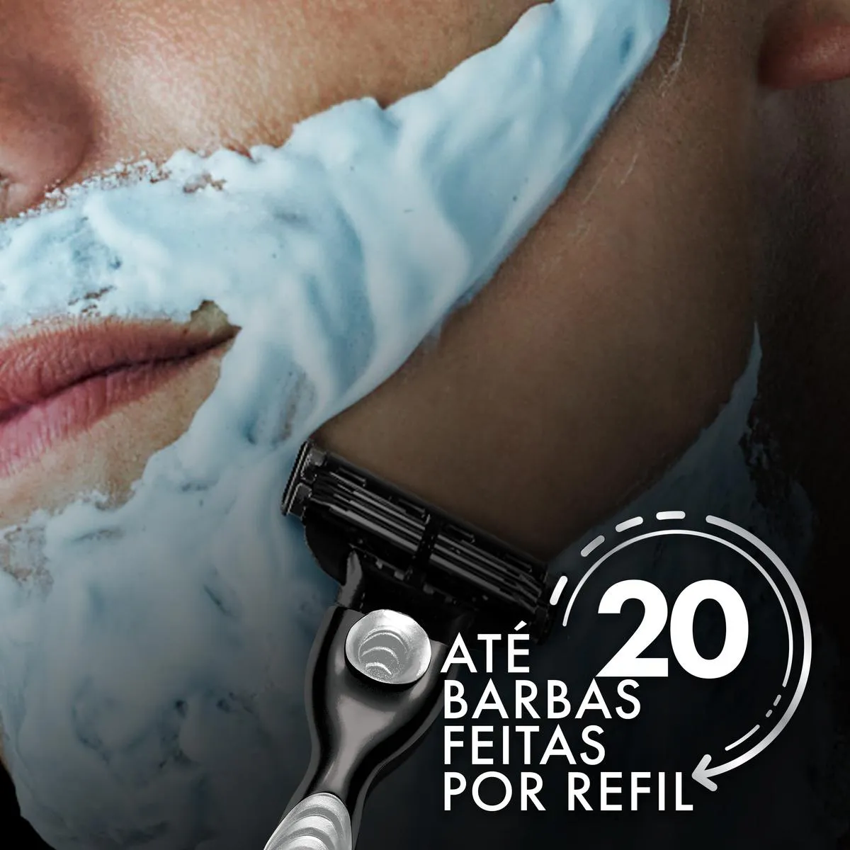 Carga para Aparelho de Barbear Gillette Mach3 com 2 unidades