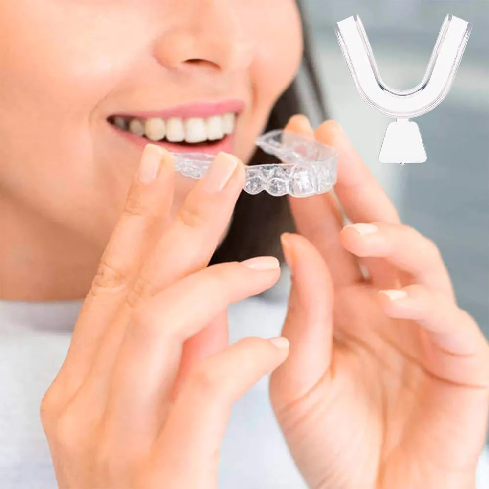 Kit 6 Moldeiras Clareamento Dental Termomoldável Silicone