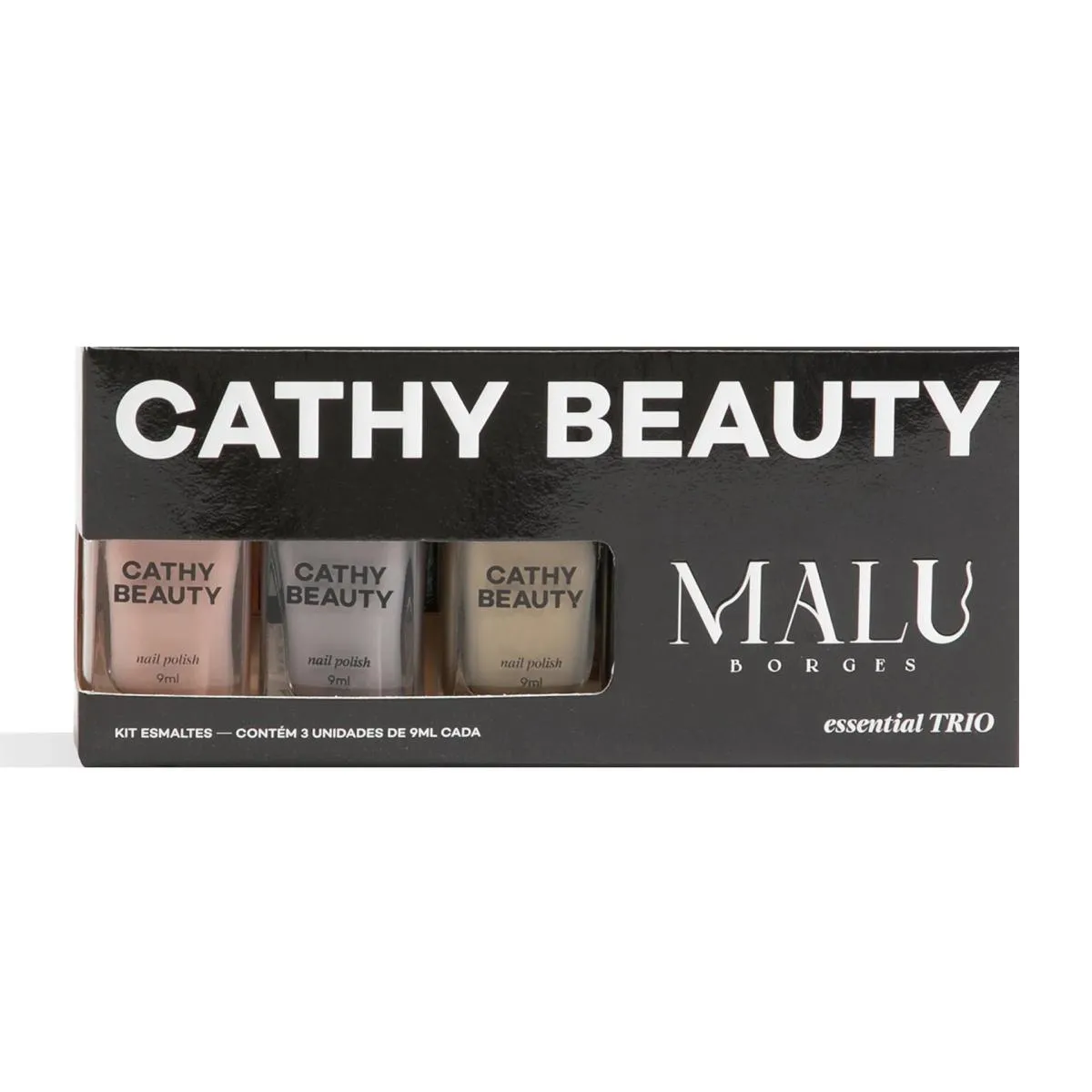 Cathy Beauty Kit Esmalte Essential M. Borges Trio