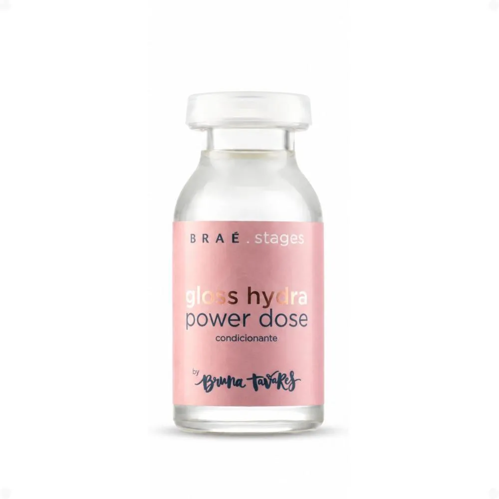 Power Dose Condicionante Gloss Hydra Braé Stages By Bruna Tavares 13Ml