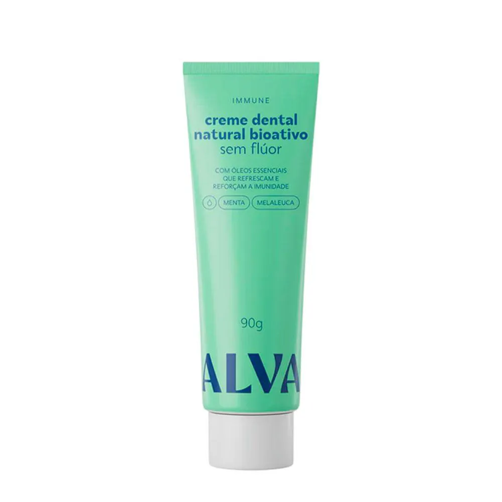 Alva Immune Menta e Melaleuca - Pasta de Dente 90G
