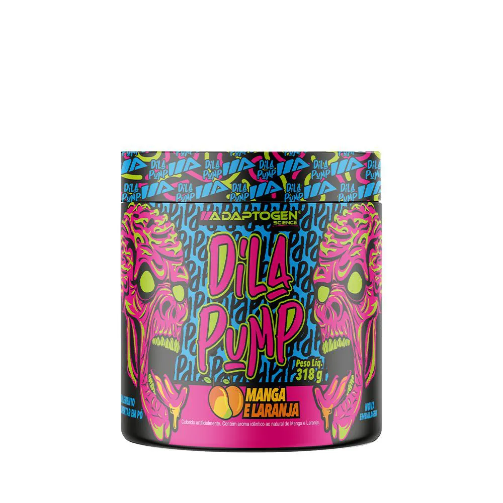 Dila Pump Adaptogen 318G Manga e Laranja