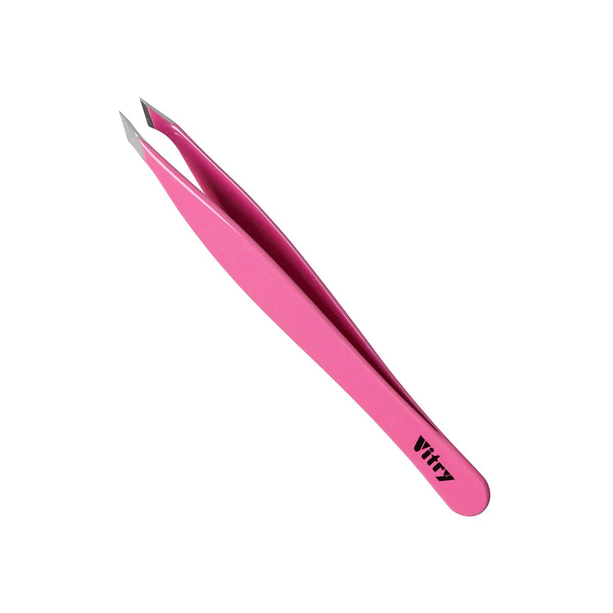 Pinça Depilatória Vitry Yatagan Pontas Finas Rosa 1 unidade