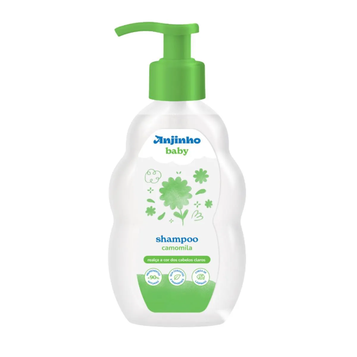 Shampoo Anjinho Baby 400Ml Extrato de Camomila