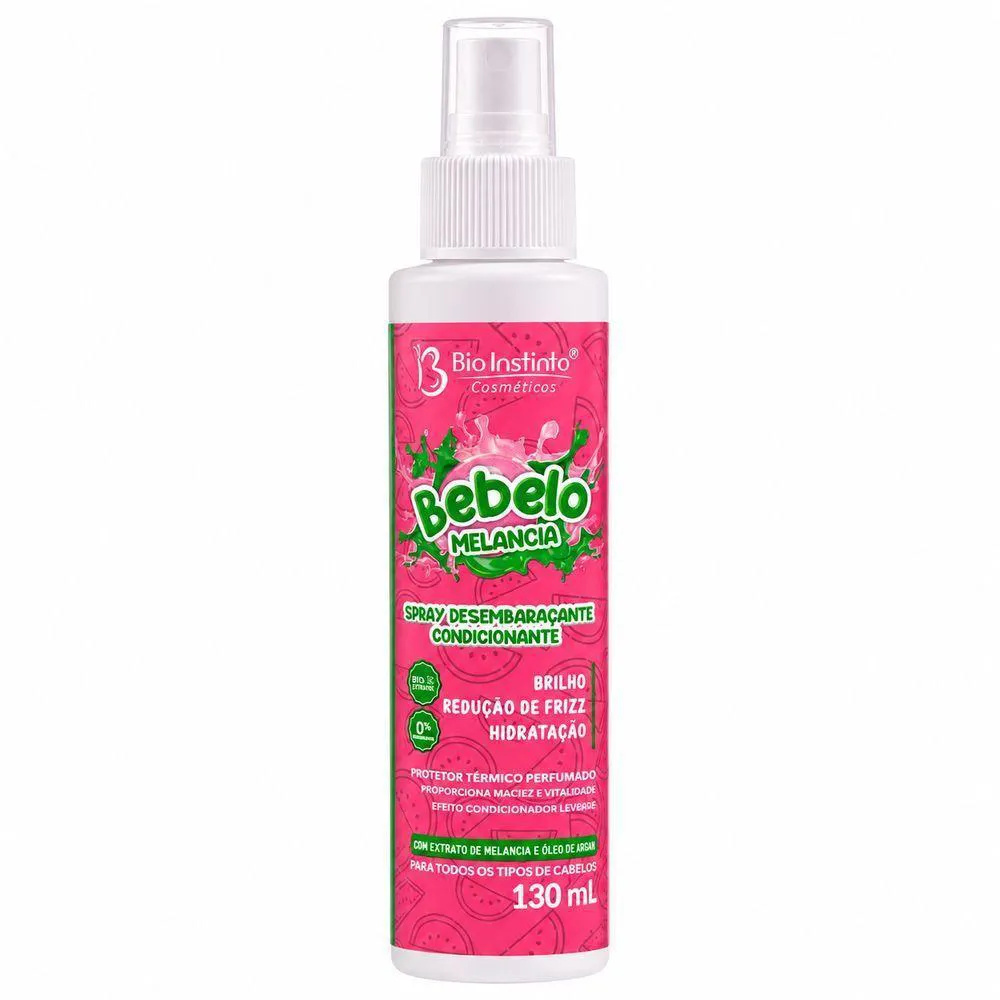 Spray Condicionante Desembaraçante de Melancia 200Ml para Cabelos Macios Bio Instinto