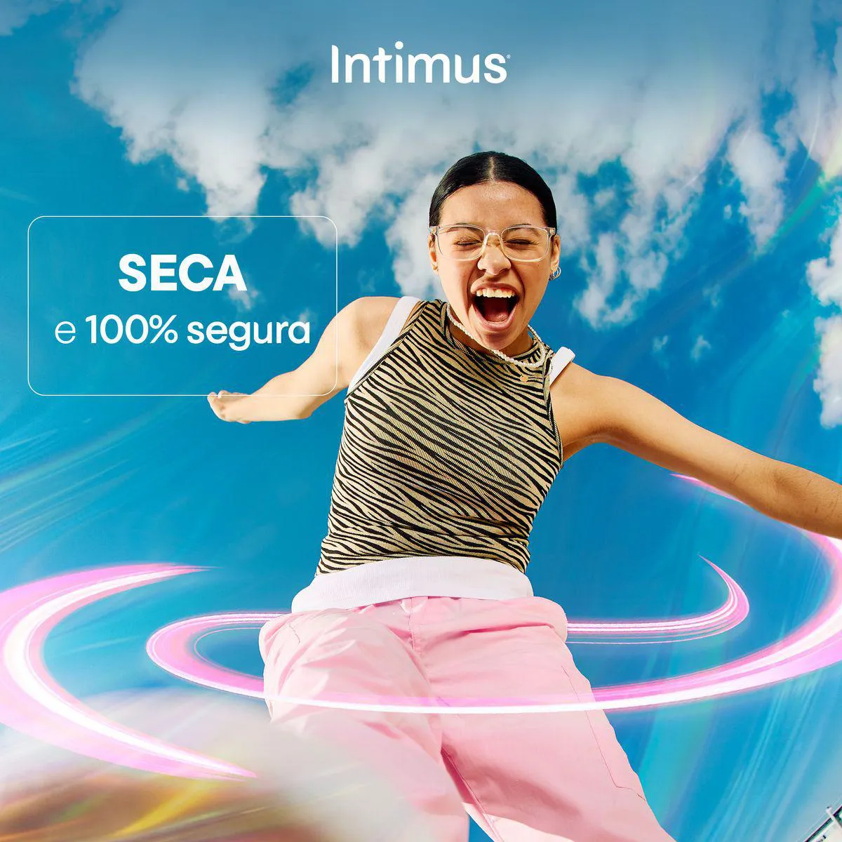 Absorvente Intimus Toda Protegida Cobertura Suave Sem Abas com 8 unidades