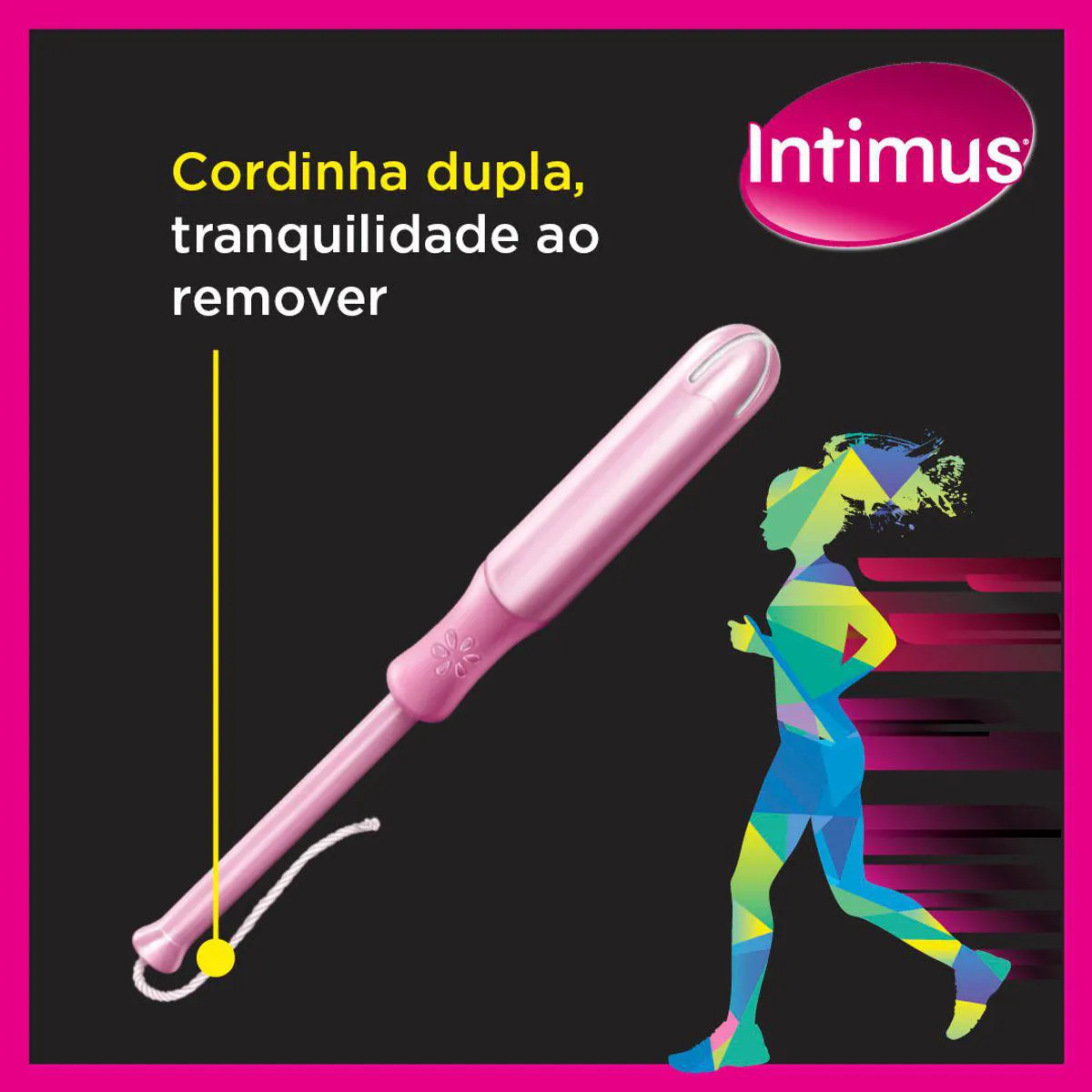 Absorvente Interno Intimus Sport Super com Aplicador 8 unidades