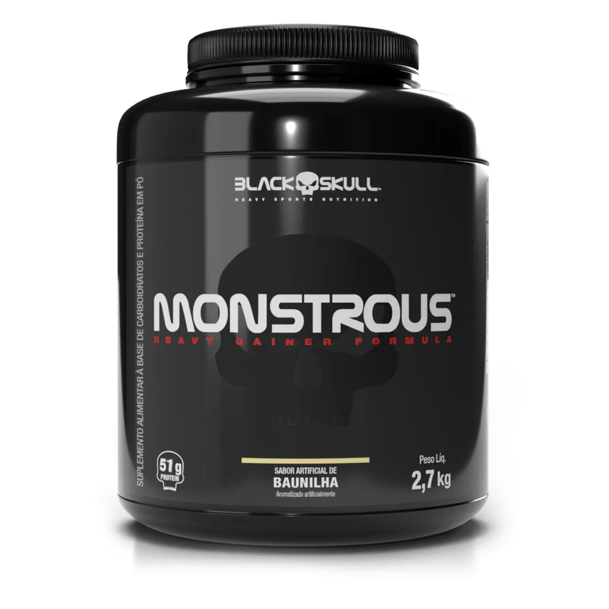 Hipercalórico Monstrous - 6lb - 2,7kg Baunilha