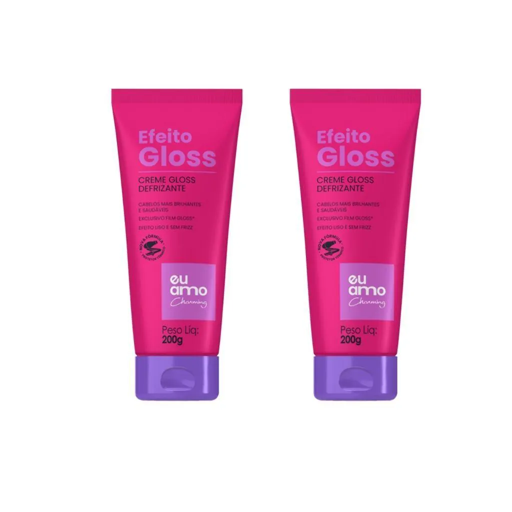 Defrizante Charming Gloss 200g-kit C/2Un