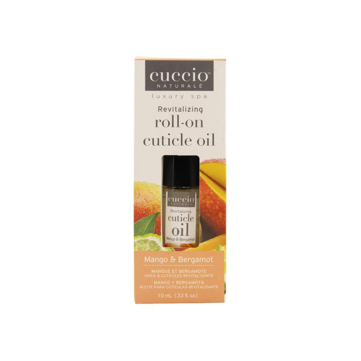 Óleo Hidratante Cuccio Mango Bergamot Nutrição e Maciez 10 Ml