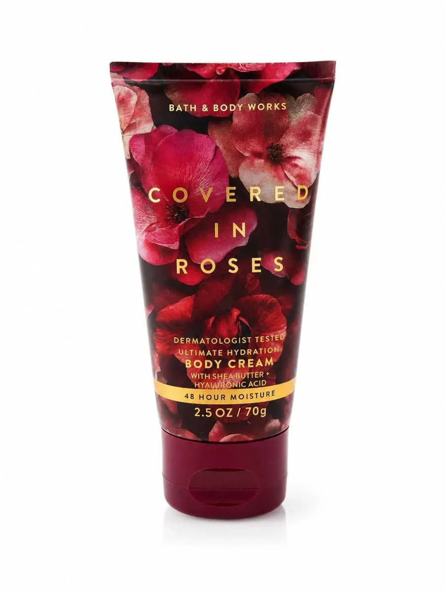 Creme Hidratante Corporal Bath & Body Works Covered In Roses 70g