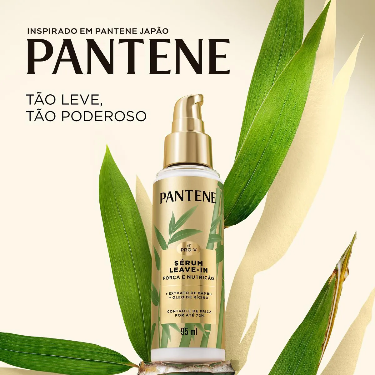 Sérum Capilar Leave-In Pantene Bambu Força e Nutrição 95ml